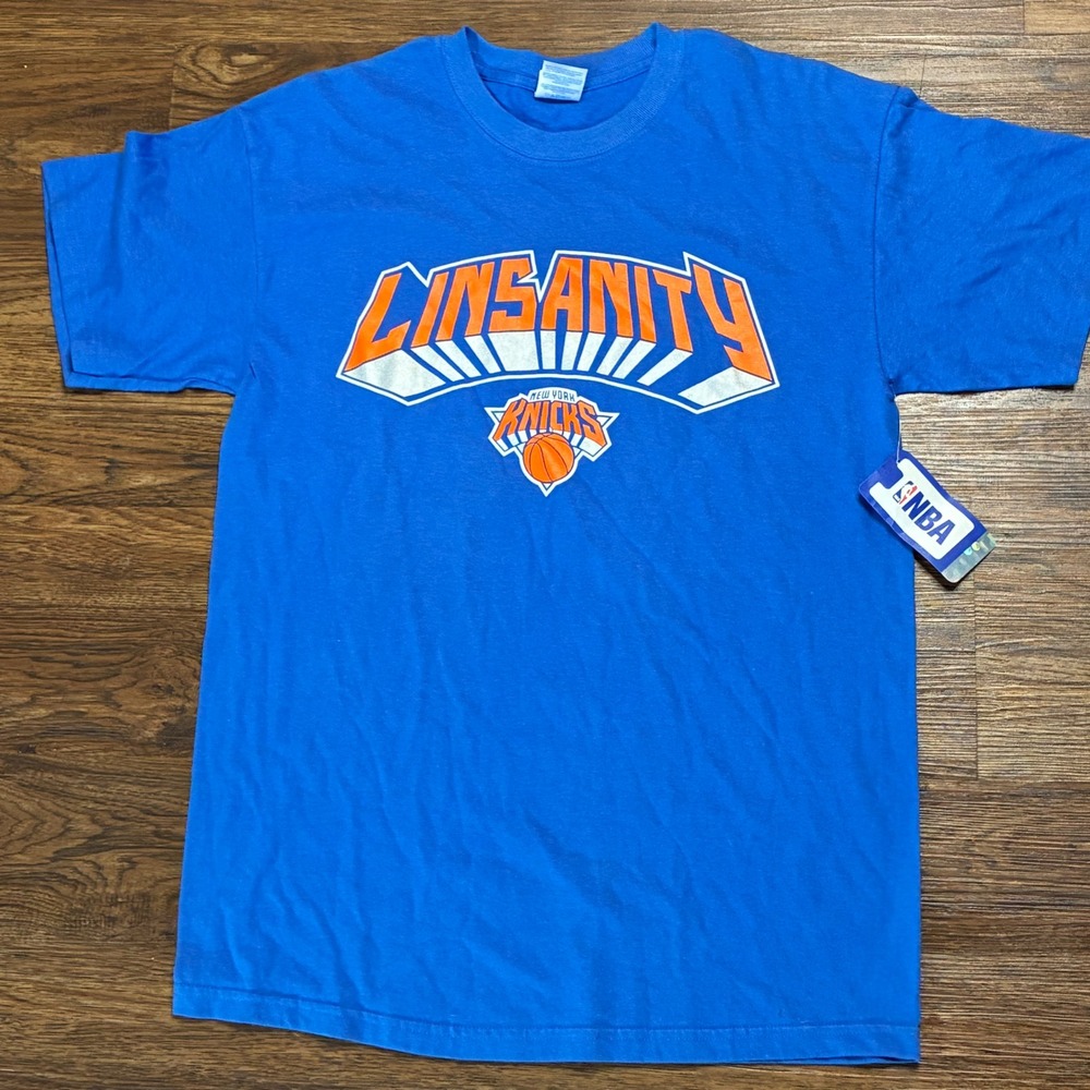 2012 New York Knicks Linsanity Jeremy Lin NBA T-Shirt NWT Size M
